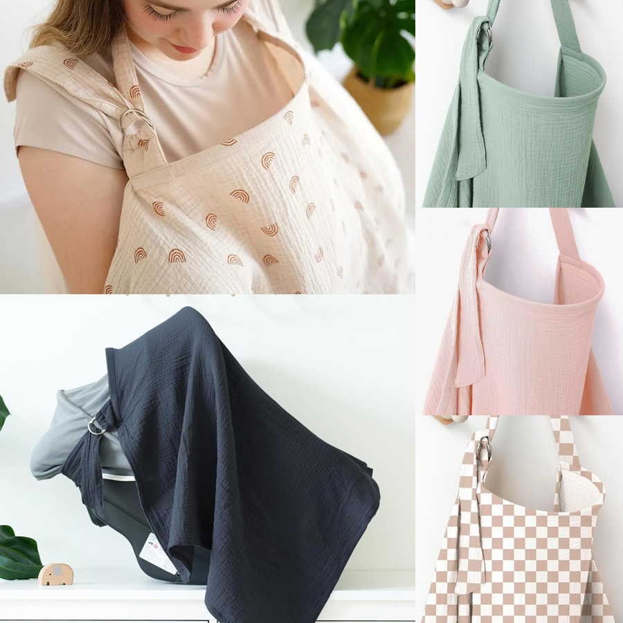 Cobertura de Amamentação em Mu - Infant Car Seat Cover avaliação e preço